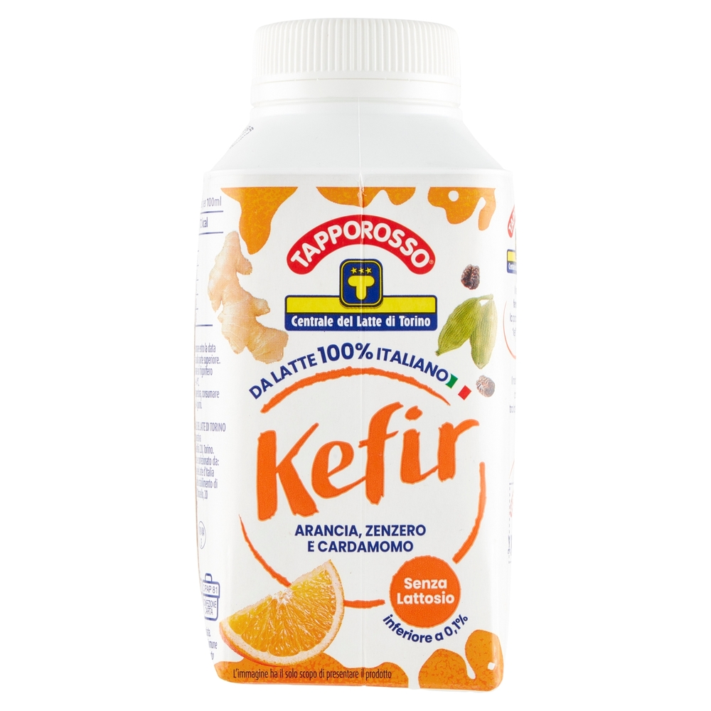 Tapporosso Kefir Arancia, Zenzero e Cardamomo 250 ml